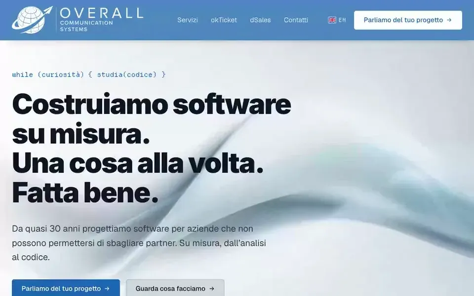 Anteprima del sito Overall Communication Systems